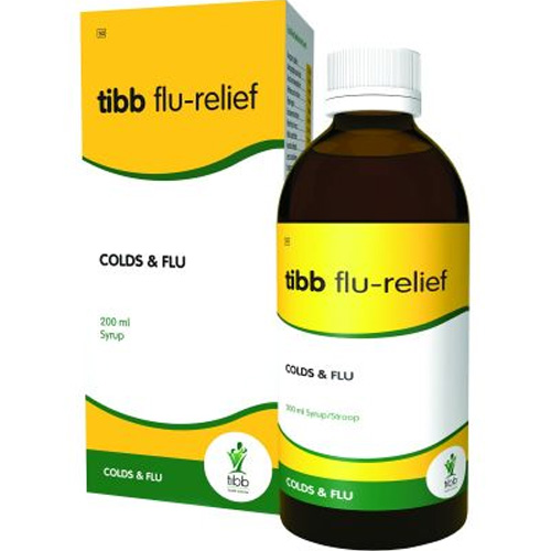 Tibb Flu Relief 100ml syrup