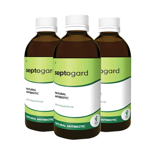 Tibb Septogard 200ml Syrup Value 3 Pack